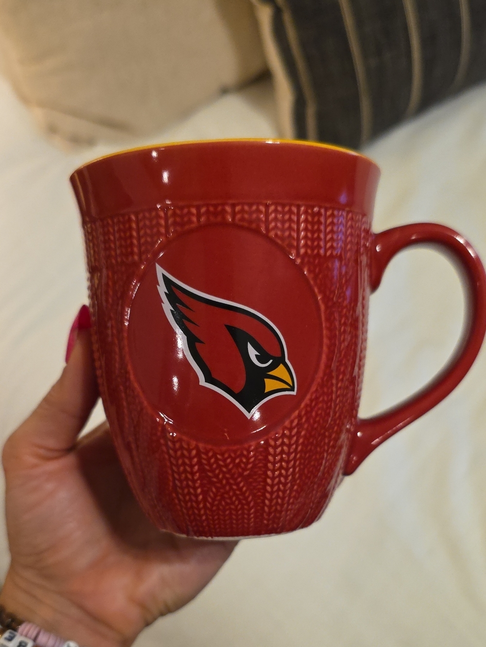 NWOT - RARE Cardinals Sweater Knit Mug